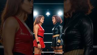 Download lagu 🔥Kim Possible vs Black Widow #wrestling #wwe #ligabronte #epicbattle #female #catfight #girls #fight mp3