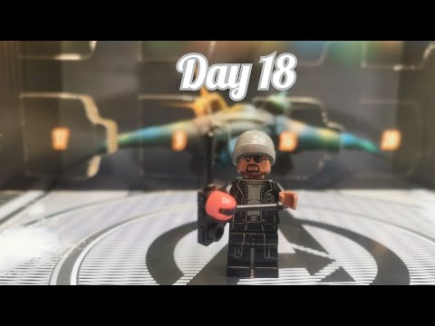 Day 18 - Lego Avengers Advents Calendar. Stop Motion Animation.