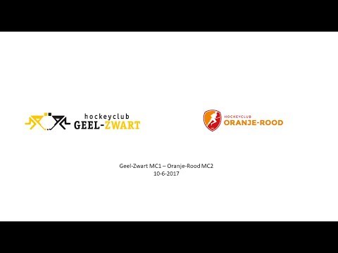 Geel-Zwart MC1 – Oranje-Rood MC2  10-6-2017