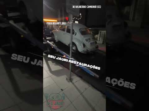 Início da restauração do Fusca!