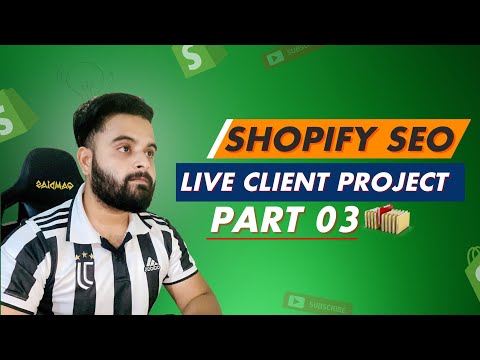 Complete Shopify SEO Clients Live Project SEO Tutorial for Beginners Part 01
