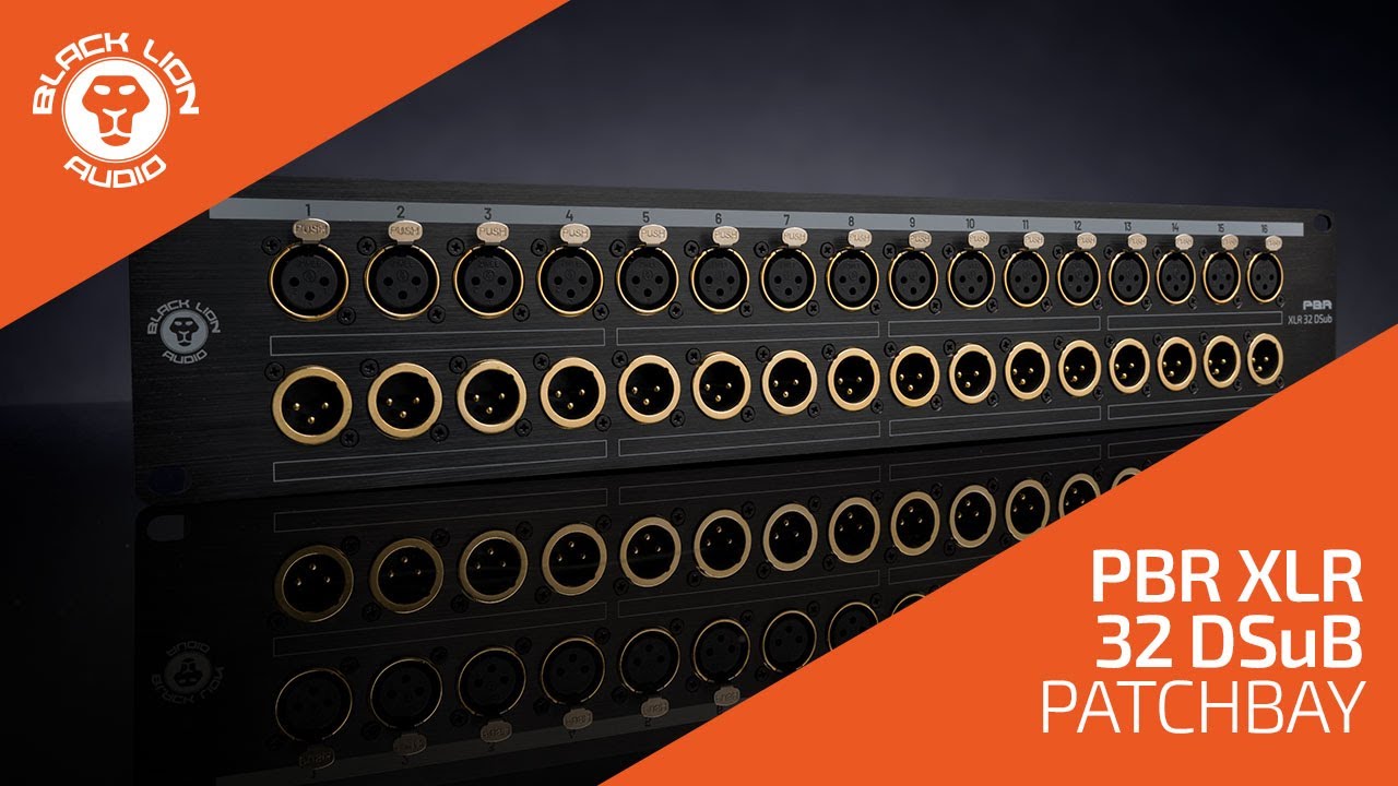 PBR XLR 32 DSub | Black Lion Audio
