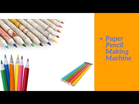 Automatic Paper Pencil Making Machine