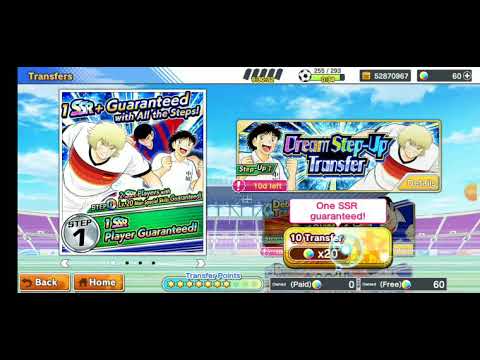 Gacha koq mikir!!! Step up guaranted ssr ngabisin db || Captain Tsubasa Dream Team