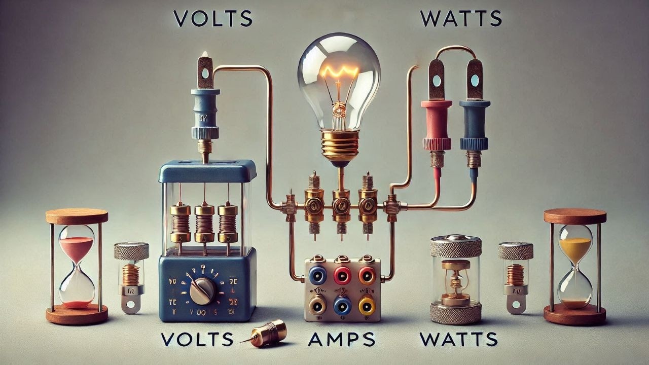 Voltios, Vatios y Amperios: ¿Qué son y cómo se diferencian? ⚡