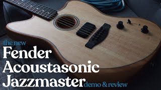 Video thumbnail for Fender Acoustasonic Jazzmaster - Demo & Review by Ambient Endeavors