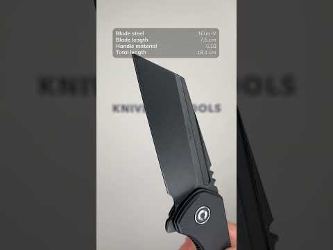 CIVIVI ExOne Knife Green Canvas Micarta Black Stonewash Nitro-V | Review \u0026 Unbox