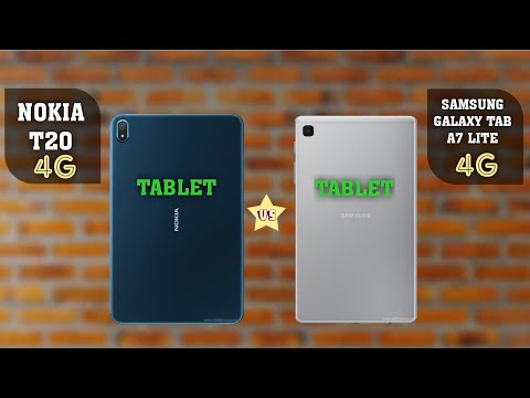 Nokia T20 4G vs Samsung Galaxy Tab A7 Lite 4G |  Tablet Compare | Which is Best 👍