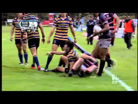 Shute Shield 2013 - Round 3 Easts 13 - 10 Uni Highlights
