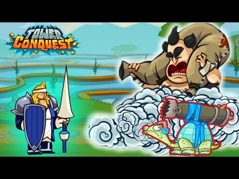 Tower Conquest ВОЗДУШНЫЙ БОСС и Новые ЮНИТЫ Мульт Игра для детей про БОИ и СРАЖЕНИЯ на АРЕНЕ