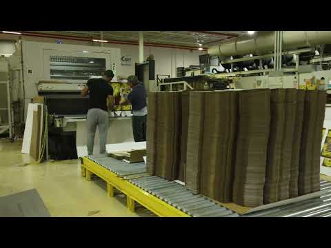 A PDQ Tray Die-Cut On Our YoungShin