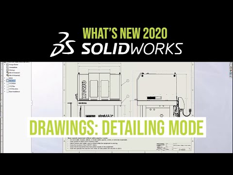 SOLIDWORKS 2020 CAD Tutorial - Detailing Mode