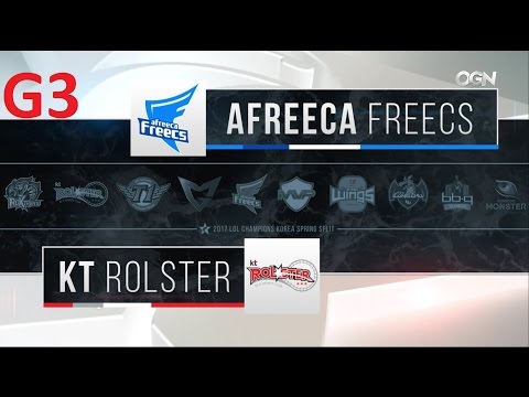 AFS vs KT Game 3 Highlights - 2017 LCK SPRING SPLIT