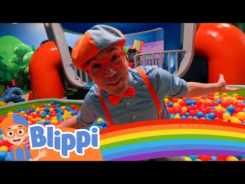 Blippi Plays Games In His Clubhouse | Kids Cartoons | Party Playtime!