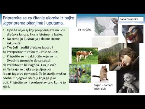 Hrvatski jezik 7.r OŠ - Ivana Brlić-Mažuranić: Priče iz davnine, 2. dio