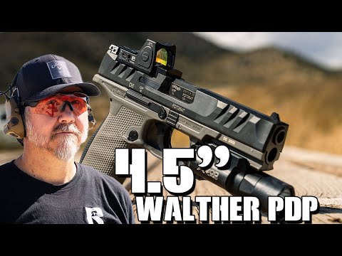 the Walther PDP 4.5" full size, the future of duty guns.