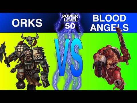 Warhammer 40k 8th Edition Live Battle Report Orks Vs Blood Angels