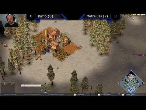 Kimo (6) vs Matreiuss (7) - Age of Mythology: The Titans (Game 1)