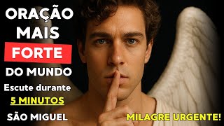 São Miguel Arcanjo, eu preciso de um milagre!