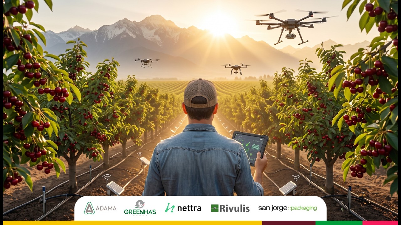 Te presentamos el adelanto de "Cereza inteligente: Tecnologías que transforman la producción"