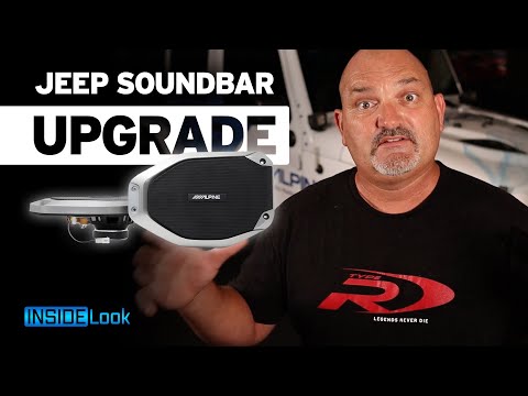 Upgrade Your Jeep Wrangler JL  Soundbar with this Alpine system