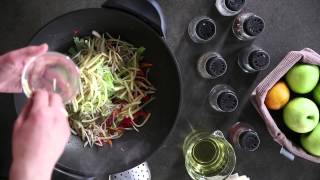 Рецепт спринг ролла с жаренными овощами - Видео онлайн