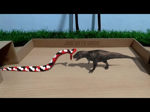 Wormzone Anaconda vs Dinosaurs - Animal revolt battle simulator (REAL LIFE)