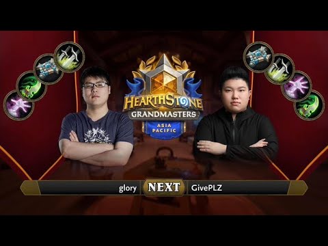 glory vs GivePLZ | 2021 Hearthstone Grandmasters Asia-Pacific | Top 8 | Season 2 | Week 4