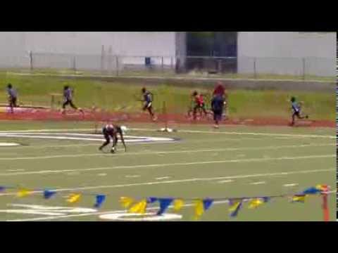 2015 11-12 Girls 200 Meter Dash Heat 7 prelims