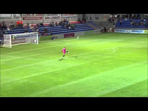 Gol de Jokin Esparza (2-1) en el SD Huesca - CD Guadalajara Ronda 2 Copa del Rey