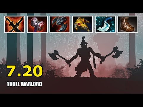 Troll Warlord Epic Attack Speed Massive Slaughter 7.20 | OSFrog Dota 2 Highlights