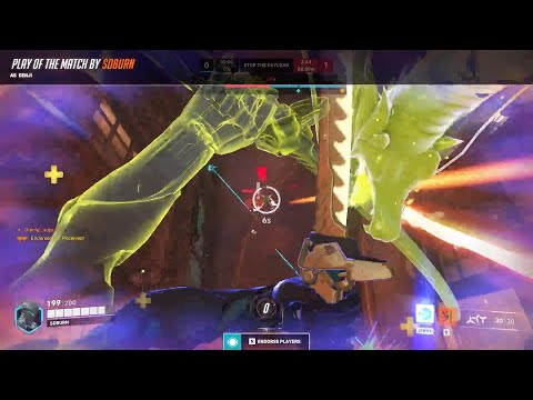 POTG! Shadowburn INSANE Genji Overwatch 2 RELEASE GAMEPLAY