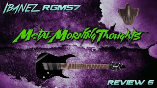 Video thumbnail for CAN IBANEZ MAKE A CHEAP FANNED FRET 7 STRING GUITAR ? - IBANEZ RGMS7 Multi Scale Guitar Review by METAL MORNING THOUGHTS