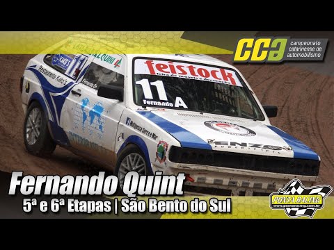 Fernando Quint - 5ª e 6ª Etapas Catarinense de Automobilismo 2018 - São Bento do Sul