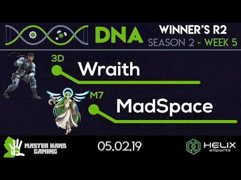 DNA 2.5 - 3D | Wraith (Snake) vs M7 | MadSpace (Palutena) - Winner's R2