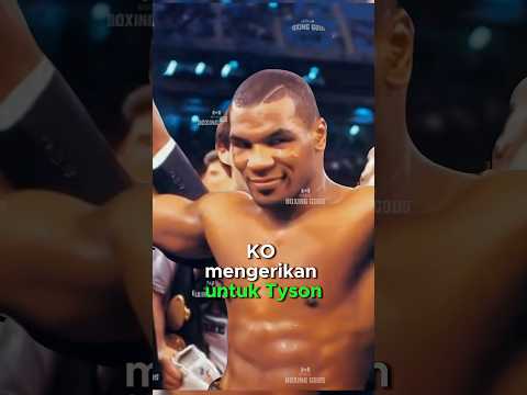 Salah Satu KO Paling Mengerikan Mike Tyson #boxing #tinju #miketyson