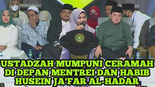 Download lagu USTADZAH MUMPUNI BIKIN KETAWA PARA MENTRI DI HARI SANTRI mp3
