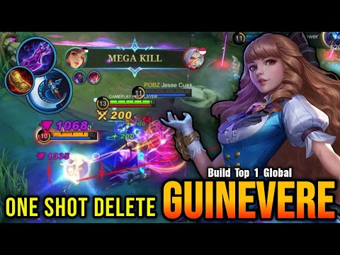 Guinevere Critical Build (ONE SHOT DELETE) - Build Top 1 Global Guinevere ~ MLBB