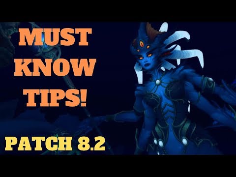 WoW : How to PREPARE for PATCH 8.2 - MUST KNOW TIPS!!!