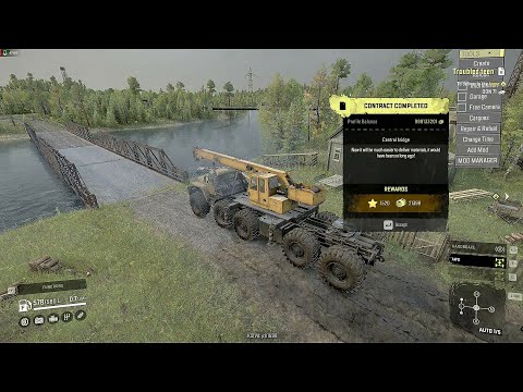 SnowRunner Voloda Region Ep.51 (Last Two Contracts In Taiga Oil!!)