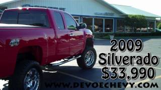 preview picture of video '2009 Silverado with lift kit at DeVoe Chevy'