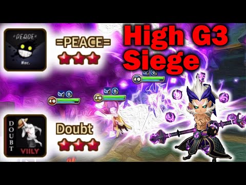 5 attacks on Seiishizo!!!! Af: Solace VS Doubt VS =PEACE= (G3 Siege)