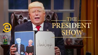 Executive Orders: A Little Less Transparency - The President Show - Comedy Central