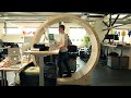 Hamster Wheel Standing Desk