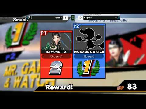 Chronicles: Aces Pools - Horse (Bayonetta) vs Skylar (Game & Watch)