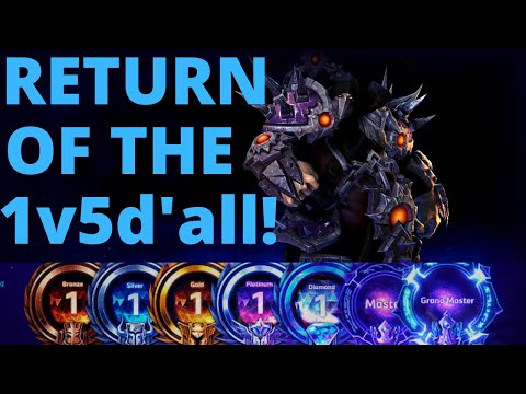 ChoGall Hammer -1v5'd all RETURNS - Masters B2GM Season 4