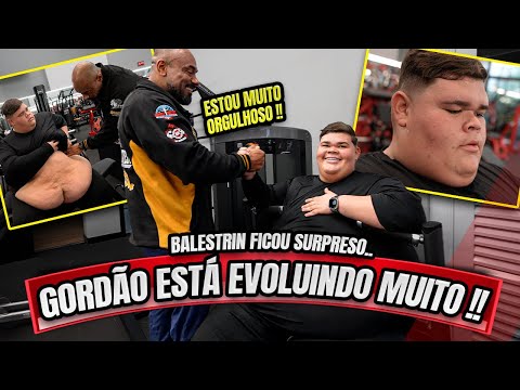 GORDÃO DA XJ EVOLUIU RÁPIDO DEMAIS - BALESTRIN FICOU IMPRESSIONADO !!