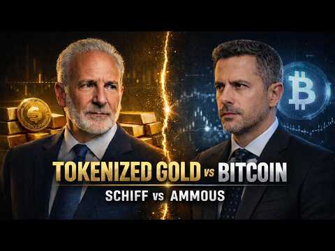 Tokenized Gold vs The Bitcoin Standard: Peter Schiff debates Saifedean Ammous