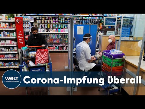 CORONA-PANDEMIE: Impfstrategie - Was Deutsch von den USA lernen kann | WELT Analyse