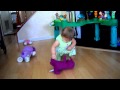 Olivia Walk To Barney